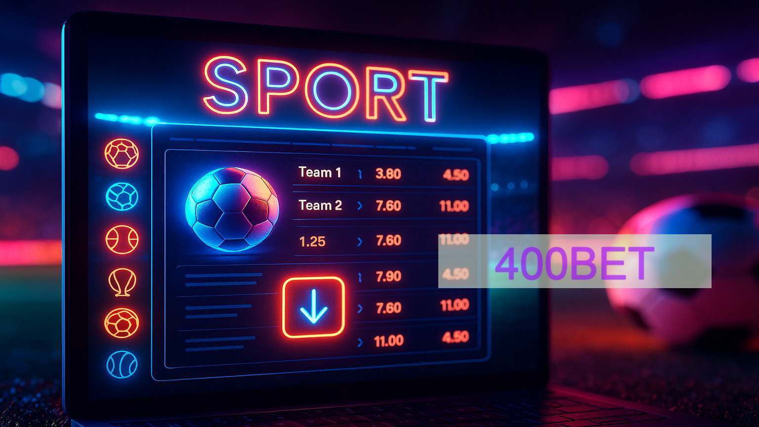 Variedade de Esportes